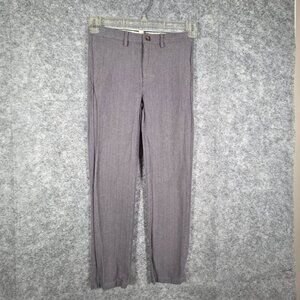 Hope & Henry Boys Trousers Pants Flat Front Gray Size 10